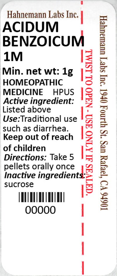 Acidum Benzoicum 1M 1g - Acidum Benzoicum 1M 1g